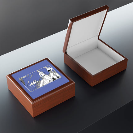 Coastal Elegance Jewelry Box