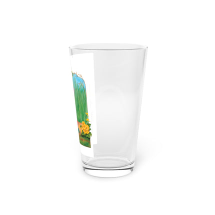Spring Fairies & Floral Delights Glass, 16oz