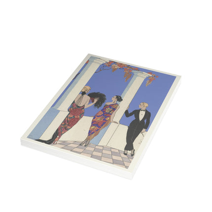 Le goût des châles by George Barbier Postcards (envelopes included) - Bundles of 10, 30, 50 Pieces