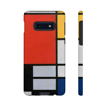 Composition with Red, Yellow, Blue, and Black by Piet Mondrian Phone Cases