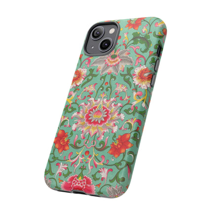 Colorful Floral Pattern by Owen Jones Phone Cases