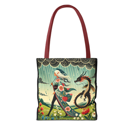 The Dragon Fairy’s Stride Tote Bag – Grace, Strength & Mythic Adventure