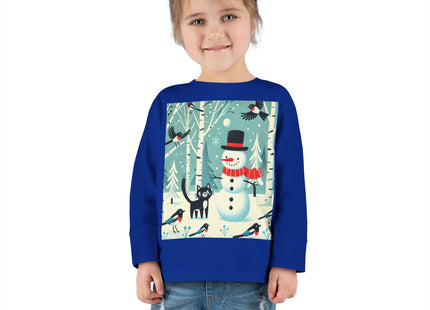Frosty Forest Friends Toddler Long Sleeve Tee