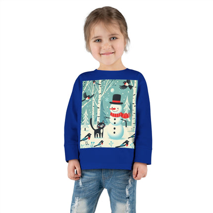 Frosty Forest Friends Toddler Long Sleeve Tee