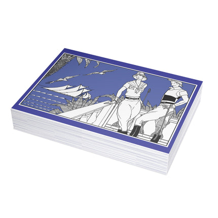 Coastal Elegance Postcard Bundles (envelopes included)