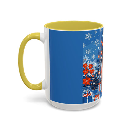 🎋❄️ The Winter Lantern Celebration Colorful Mug – Elegant Asian Christmas Fantasy
