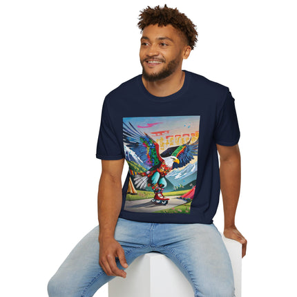 Eagle Skater Softstyle T-Shirt