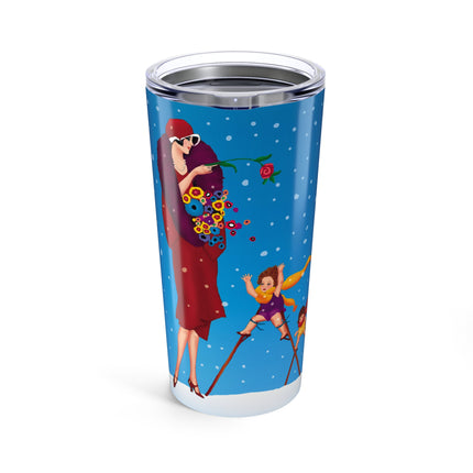 Snowfall & Couture Tumbler 20oz