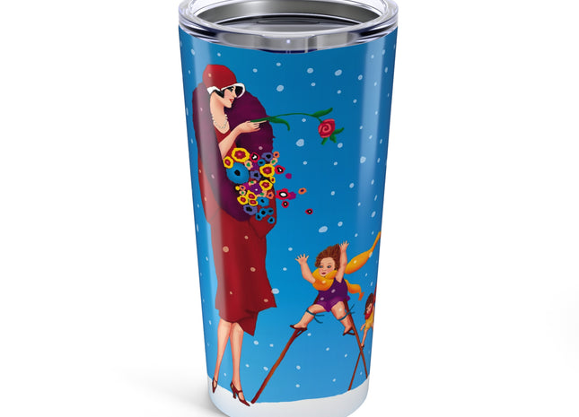 Snowfall & Couture Tumbler 20oz
