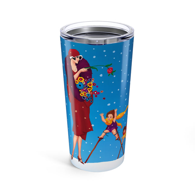 Snowfall & Couture Tumbler 20oz