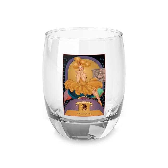 November & Topaz (from the Gem Series) by Sofia Chiostri Whiskey Glass