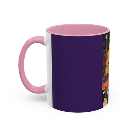 The Jewel Pavilion Colorful Mug (11oz, 15oz) – Royal Elegance, Peacock Beauty & Jewel-Toned Splendor