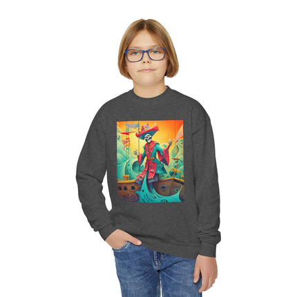 Skeleton Crew of the Misty Seas Youth Crewneck Sweatshirt