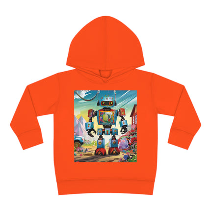 The Rusty Robot Toddler Pullover Fleece Hoodie