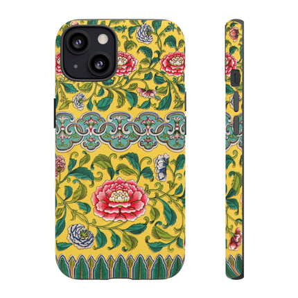Chinese Floral Illustration by Owen Jones Phone Cases