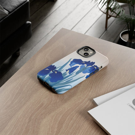 Iris Flowers by Ohara Koson Phone Cases