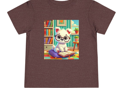 Little Scholar Pup Toddler Short Sleeve Tee