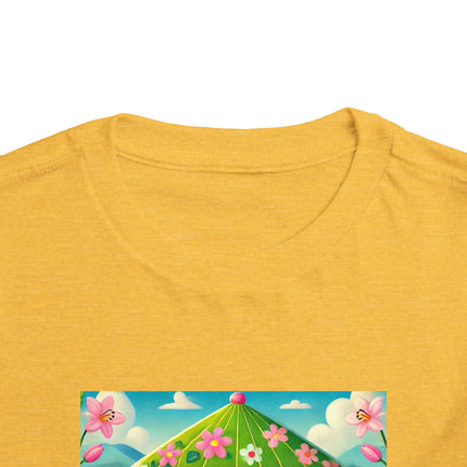 Lily Pond Stroll Toddler Short Sleeve Tee