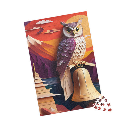 Owl's Evening Vigil Puzzle (110, 252, 520, 1014-piece)