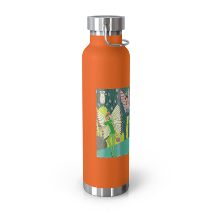 Enchanting Fairies of A Midsummer Night's Dream Copper Vacuum Insulated Bottle, 22oz