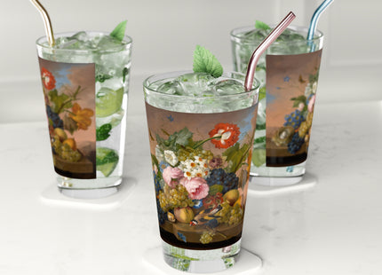 Floral Still Life by Franz Xaver Petter Glass, 16oz