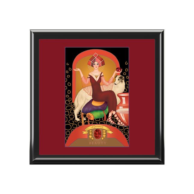 January & Garnet (from the Gem Series) by Sofia Chiostri Jewelry Box