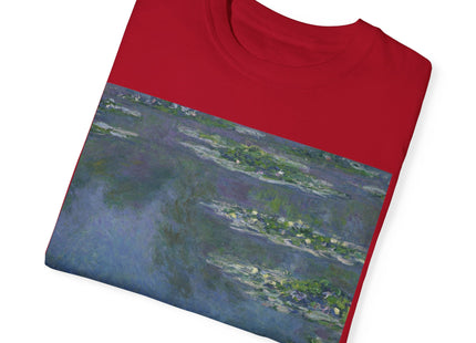 Water Lilies by Claude Monet Unisex Garment-Dyed T-shirt