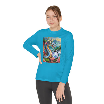 Wisdom's Guardian Youth Long Sleeve Competitor Tee – Dragon Magic & Ancient Wisdom