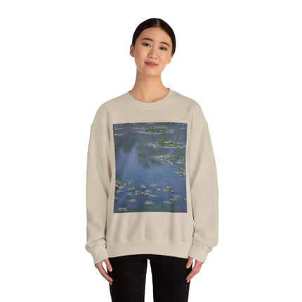 Water Lilies by Claude Monet Heavy Blend™ Crewneck Sweatshirt