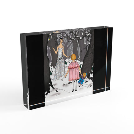 Fairy Tale Elegance Acrylic Art Block