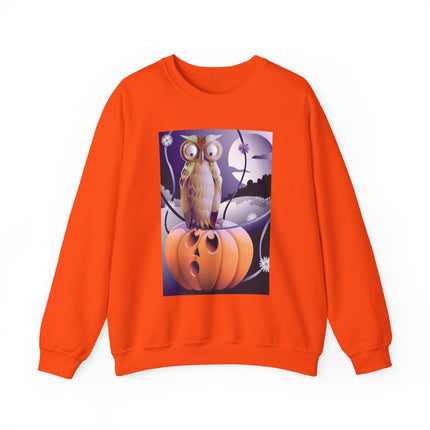 The Startled Pumpkin Unisex Heavy Blend™ Crewneck Sweatshirt