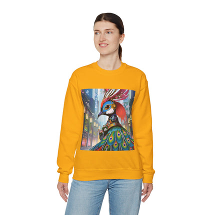 Techno Plumes Unisex Heavy Blend™ Crewneck Sweatshirt