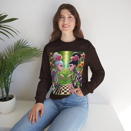 Spring Gambit: A Fairy’s Move Heavy Blend™ Crewneck Sweatshirt