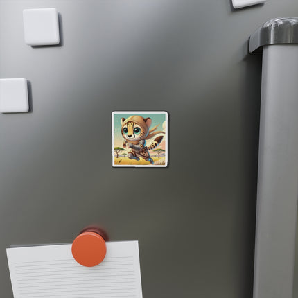 Swift Cheetah Die-Cut Magnets (5 Sizes)