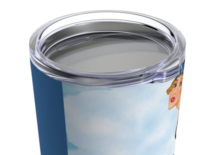 Playful Waves and Fashion Follies Tumbler 20oz
