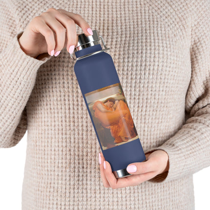 Flaming June by Frederic Leighton Copper Vacuum Insulated Bottle, 22oz