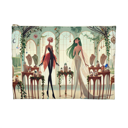 The Fairy Treasures Flat Pouch – Enchanted Jewelry & Whimsical Wonder