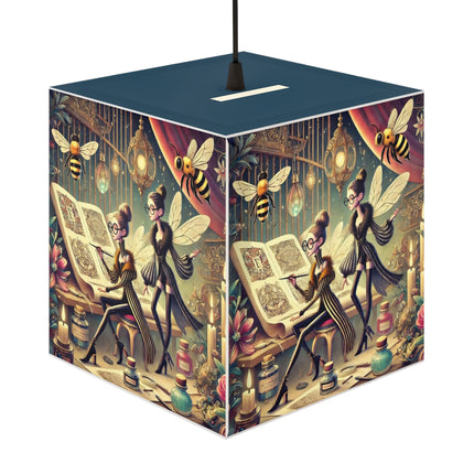 🧚✒️ The Fairy Designers Light Cube Lamp – Whimsical Creativity & Enchanted Craft