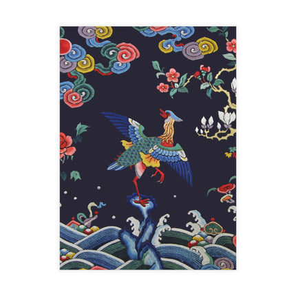 Rank Badge with Mandarin Postcards (envelopes included) - Bundles of 10, 30, 50 Pieces