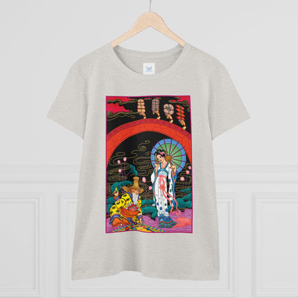 The Romance of Perfume by George Barbier Women's Midweight Cotton Tee