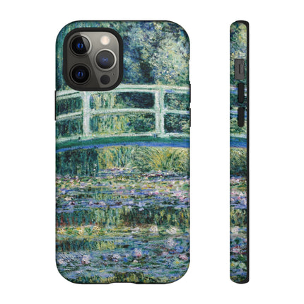 Water Lilies and Japanese Bridge by Claude Monet Phone Cases