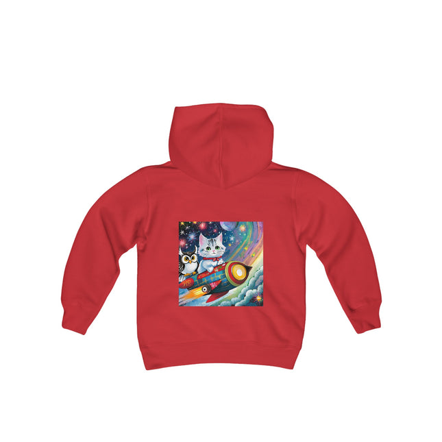 Flight of Fancy Youth Hooded Sweatshirt – Imagination Takes Off