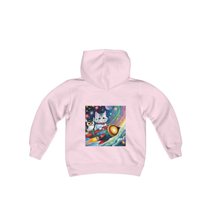 Flight of Fancy Youth Hooded Sweatshirt – Imagination Takes Off