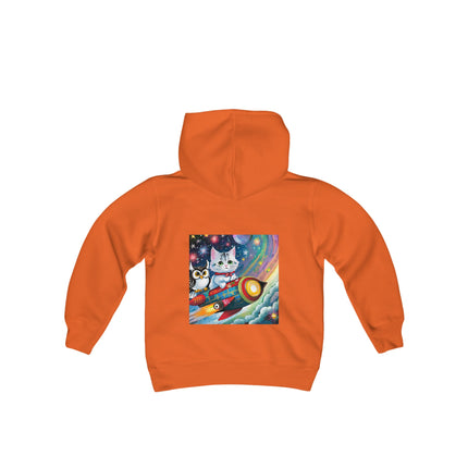 Flight of Fancy Youth Hooded Sweatshirt – Imagination Takes Off