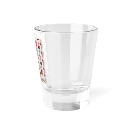 Fashionably Yours, XOXO Shot Glass, 1.5oz