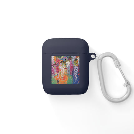 Golden Wisteria Elegance AirPods and AirPods Pro Case