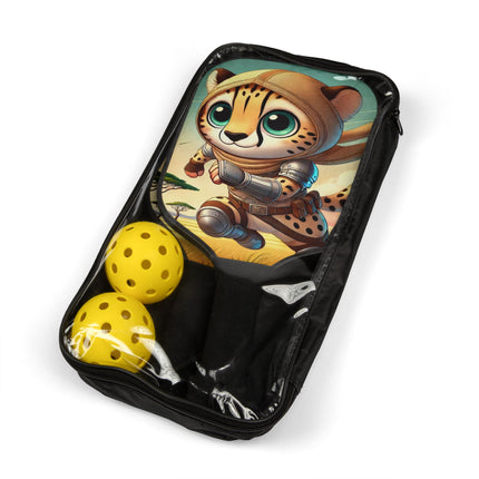 Swift Cheetah Pickleball Kit – Speed, Adventure & Adorable Energy
