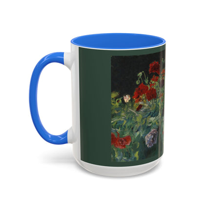 A Study of Poppies for Carnation, Lily, Lily, Rose by John Singer Sargent Colorful Mugs (11oz, 15oz)