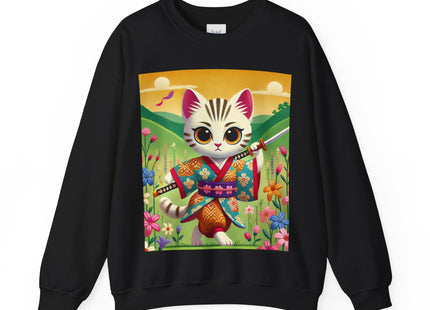 Samurai Kitten Unisex Heavy Blend™ Crewneck Sweatshirt