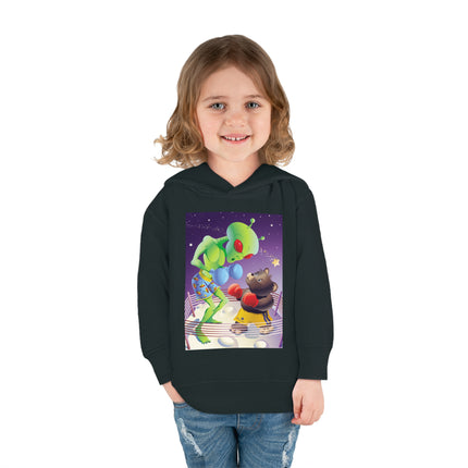 Cosmic Clash Toddler Pullover Fleece Hoodie